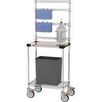 Sanitizer Station, Stainless Steel, 24" x 60" x 14", 900 lbs. Capacity Cintas