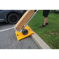 Portable Poly Hand Truck Curb Ramp, 1000 lbs. Capacity, 27" W x 27" L Cintas
