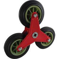 Assemblage de roue de remplacement pour diable monte-marches Kleton Cintas