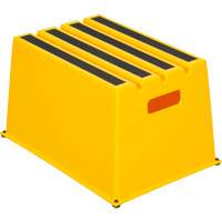 Escabeau industriel, 20-7/8" x 12-3/16" x Hauteur 12" Cintas