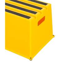 Escabeau industriel, 20-7/8" x 12-3/16" x Hauteur 12" Cintas