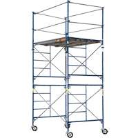 Complete Scaffold Tower with Casters, 69-1/2" D x 178" H Cintas