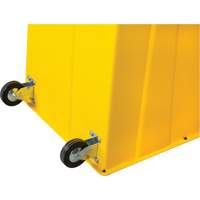 Escabeau industriel, 4 marches, 44" x 22-1/4" x Hauteur 65-1/8" Cintas
