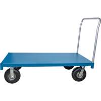 Heavy-Duty Platform Truck, 48" L x 24" W, 1200 lbs. Capacity, Flat Free Casters Cintas