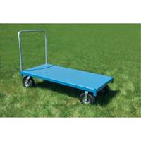 Heavy-Duty Platform Truck, 48" L x 24" W, 1200 lbs. Capacity, Flat Free Casters Cintas