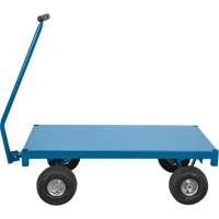 Chariot de ramassage &agrave; plateforme pour l'ext&eacute;rieur, 24" la x 48" la x Capacit&eacute; 1000 lb Cintas
