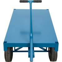 Chariot de ramassage &agrave; plateforme pour l'ext&eacute;rieur, 24" la x 48" la x Capacit&eacute; 1000 lb Cintas
