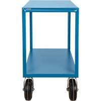 Outdoor Shelf Cart, 2 Tiers, 24" W x 39" H x 39" D, 1200 lbs. Capacity Cintas