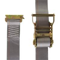 Logistic Strap, Ratchet, 2" W x 16' L, 1000 lbs. (454 kg) WLL Cintas