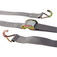 Ratchet Strap, Cam Buckle, 2" W x 16' L, 500 lbs. (227 kg) WLL Cintas