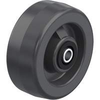 Solid Black Phenolic Wheels Cintas
