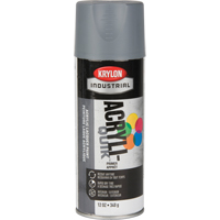 Industrial Acryli-Quik Lacquer, Grey, Very Flat, 12 oz., Aerosol Can Cintas