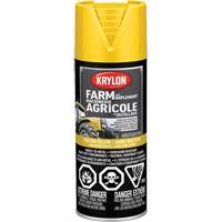 Farm & Implement Spray Paint, John Deere Yellow, High-Gloss, 12 oz., Aerosol Can Cintas