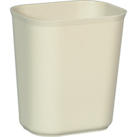 Fire Resistant Wastebasket, 14 Quarts, Fiberglass Cintas