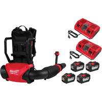 M18 FUEL Dual Battery Backpack Blower Kit, 18 V, 155 MPH Output, Battery Powered Cintas