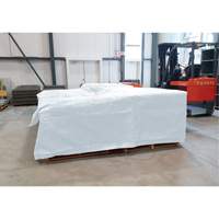 B&acirc;che isol&eacute;e, Poly&eacute;thyl&egrave;ne, Blanc, 20' x 12' x 8 mils Cintas