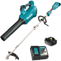 Ensemble souffleuse sans balai LXT 459 pi. cu/min, 18 V, Vitesse d'air 116 mi/h, &agrave; pile Cintas