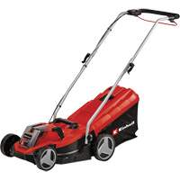 Ensemble tondeuse &agrave; gazon pouss&eacute;e sans fil, Pouss&eacute;e, &agrave; pile, Largeur de coupe 13" Cintas