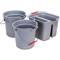 Brute&reg; Bucket, 3.5 US Gal. (14 qt.) Capacity, Grey Cintas