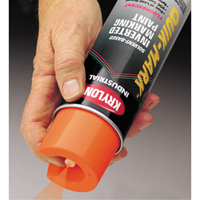 Peinture de marquage industrielle invers&eacute;e &agrave; base de solvant Quik-Mark, 17 oz, Canette a&eacute;rosol Cintas