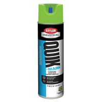 Peinture de marquage industrielle invers&eacute;e &agrave; base d'eau Quik-Mark, 17 oz, Canette a&eacute;rosol Cintas