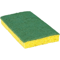 Scotch-Brite Medium Duty Scrub Sponge, Scrubbing, 3-3/5" W x 6-1/10" L Cintas
