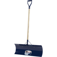 Yukon Snow Pusher, Steel Blade, D-Grip Handle, 30" W Cintas