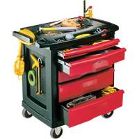 5-Drawer Mobile Work Centre, Plastic Surface Cintas