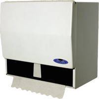 Roll or Single-Fold Towel Dispenser , Manual, 10.5" W x 6.75" D x 9.5" H Cintas