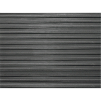 Entrance Mats, Runner, 3' x lin.ft x 1/8", Black Cintas