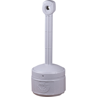 Smokers Cease-Fire&reg; Cigarette Butt Receptacle, Free-Standing, Plastic, 1 US gal. Capacity, 30" Height Cintas
