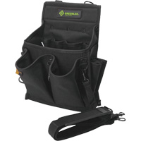Tool Bag, Nylon, 20 Pockets, Black Cintas