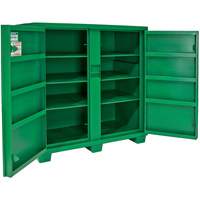 Cabinet Box, Steel, Green Cintas