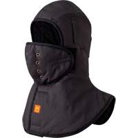 5565A Heavy-Duty Flame Resistant Long Neck Hardhat Liner, Black, Cotton Cintas