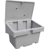Contenants pour sel & sable SOS, 48" x 33" x 34", 18,5 pi³, Gris Cintas