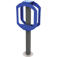 Bike Stop Bike Racks, Steel, 2 Bike Capacity Cintas