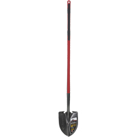 Pelle ronde Pro, Lame Acier durci, Fibre de verre, Manche Droit Cintas