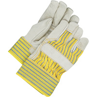 Gants d'ajusteur avec paume renforc&eacute;e, Taille unique, Paume en Cuir fleur de vache, Doublure en Molleton Cintas