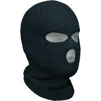 Classic 3-Hole Balaclava, Acrylic, Black Cintas