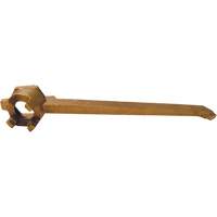 Cl&eacute; pour obturateur de baril, Poign&eacute;e 12", Bronze Cintas