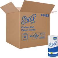 Scott&reg; Kitchen Roll Towels, 1 Ply, 128 Sheets/Roll, 11" W, 8.78" L Cintas