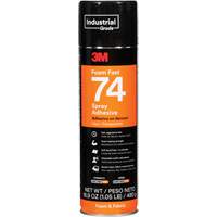 Foam Fast 74 Spray Adhesive, Clear, Aerosol Can Cintas