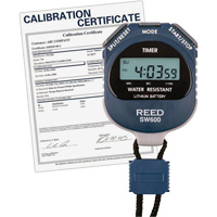 Chronom&egrave;tre REED SW600 avec certificat de calibration, Num&eacute;rique, R&eacute;sistant &agrave; l'eau Cintas