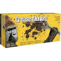 Gants Grease Monkey, Grand, Nitrile, 8 mils, Sans poudre, Noir Cintas