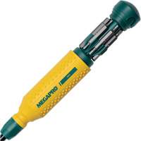Original Hex 15-in-1 Multi-Bit Screwdriver, 8-37/50" L, Textured Handle Cintas