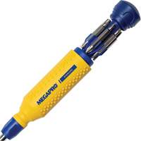 Original Stainless Steel 15-in-1 Multi-Bit Screwdriver, 8-37/50" L, Textured Handle Cintas