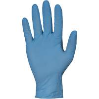 Gants jetables RDNPF KeepKleen, Grand, Nitrile, 4 mils, Sans poudre, Bleu, Classe 2 Cintas