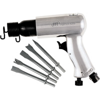 Air Hammer with Chisel Set, 3 CFM, 1/4" NPT, 3500 BPM, 11/16" x 2-5/8" (17.46mm x 66.68mm) Cintas