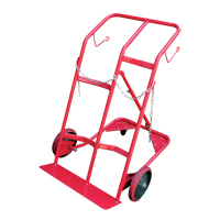 Chariot pour bouteilles, Roues Caoutchouc moul&eacute;, Base de 25-1/2"la x 7"lo, 350 lb Cintas