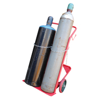Chariot pour bouteilles, Roues Caoutchouc moul&eacute;, Base de 25-1/2"la x 7"lo, 350 lb Cintas